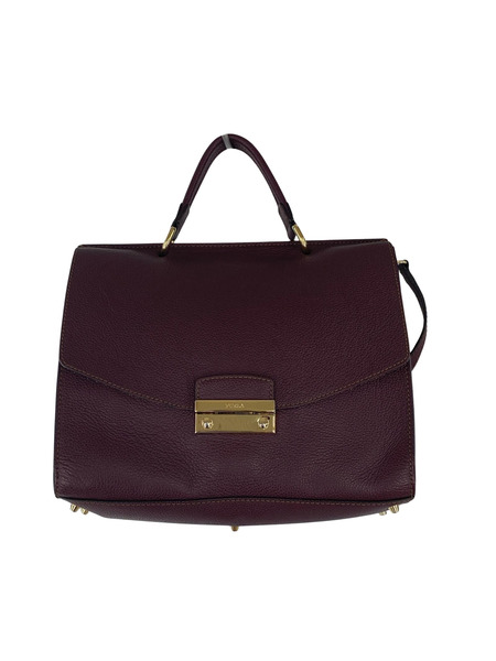 FURLA ショルダーバッグ バーガンディ