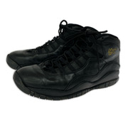 NIKE スニーカー AIR JORDAN 10 RETRO BLACK 27.5cm