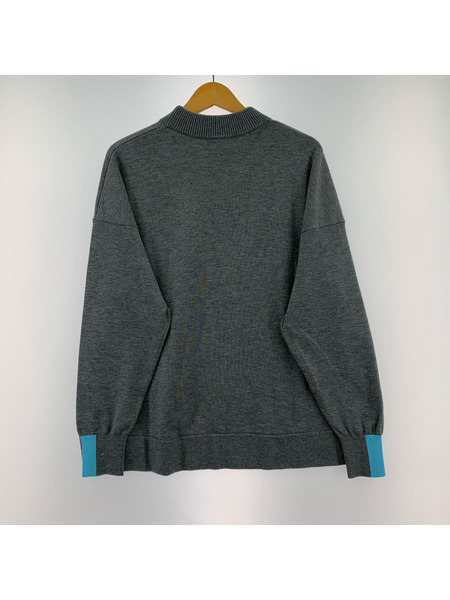 nagonstans 24AW a-line pullover M グレー