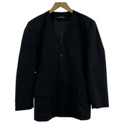 tricot COMME des GARCONS 80s ノーカラージャケット - ブラック TJ-080480
