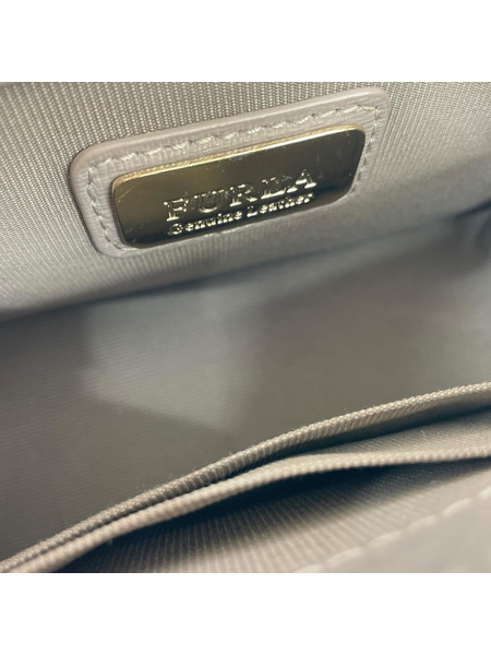 FURLA ショルダーバッグ メトロポリス ミニチェーンバッグ ベージュ