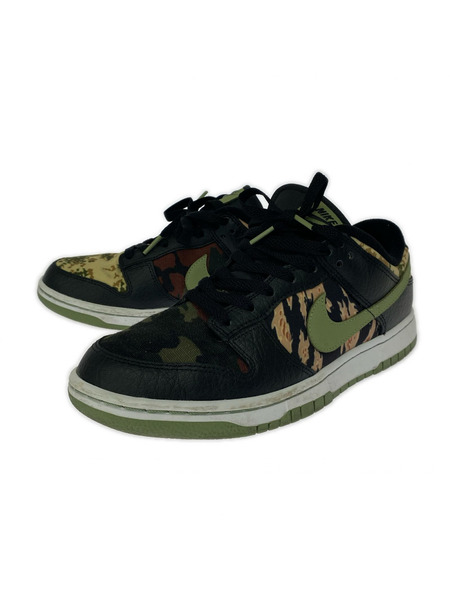NIKE スニーカー Dunk Low SE "Black Multi Camo/26cm