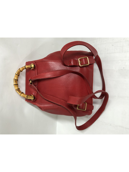 GUCCI/バックパック/003 3444 0030/レッド[値下]