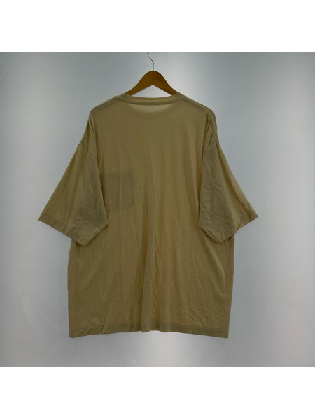 COMOLI  ウール天竺Tシャツ V01-05007  ベージュ SIZE 4