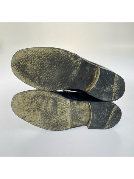 シューズ DOUCAL'S モンクストラップレザー 黒