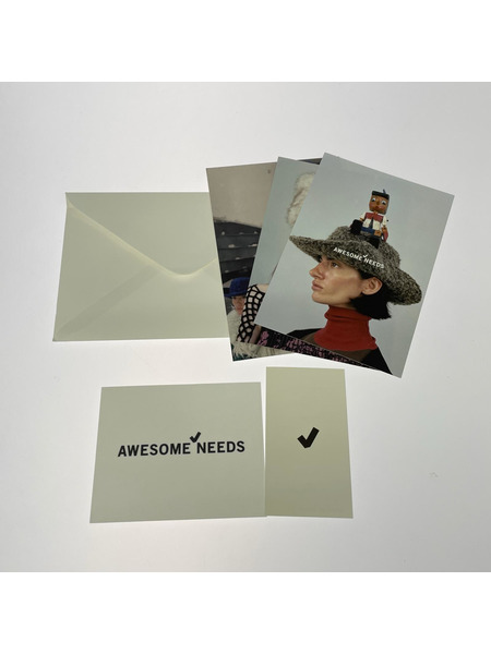 キャップ AWESOME NEEDS 白