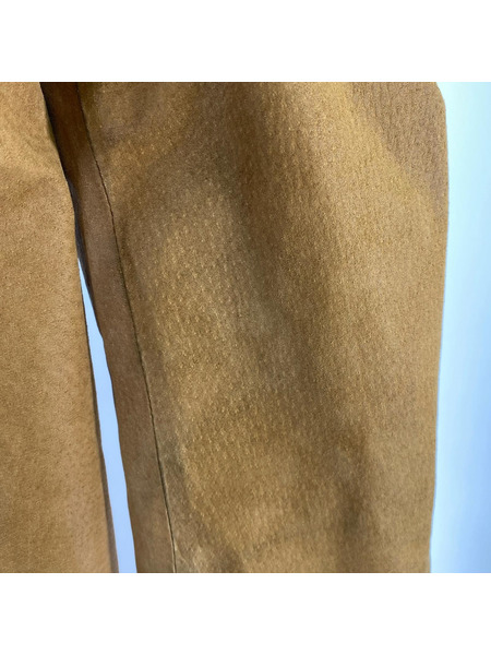 BURBERRY BLACK LABEL ジャケット 豚革ラビットファー/ブラウン