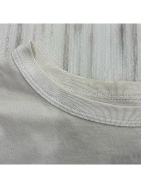 MAISON MARGIELA 半袖Tシャツ・カットソー 20AW ミニ刺繍ロゴSSTEE 46 ホワイト