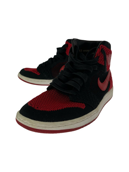 NIKE スニーカー JORDAN 1 RETRO HI FLYKNIT BG/24.0㎝[値下]