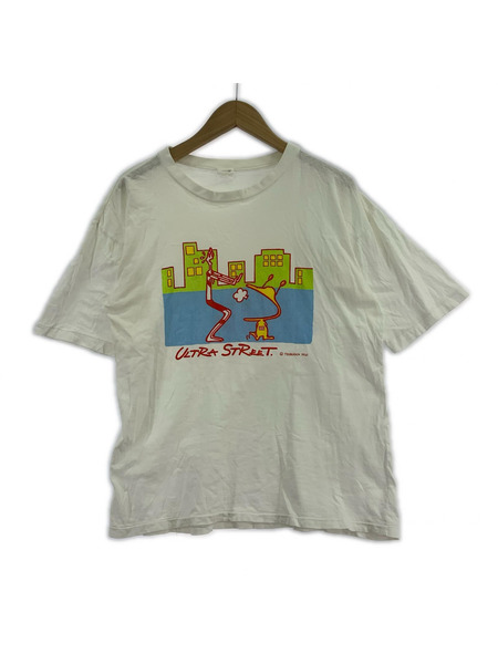 OLD・VINTAGE 半袖Tシャツ・カットソー 90s ULTRA STREET プリント ホワイト