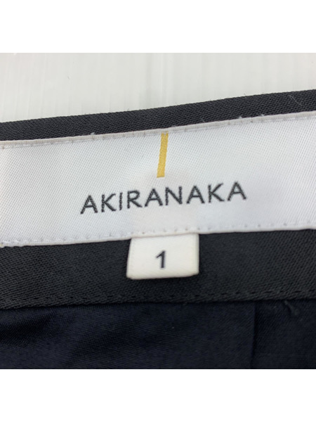 AKIRA NAKA/23AW/Kati asymmetry panel SK/1/ブラック
