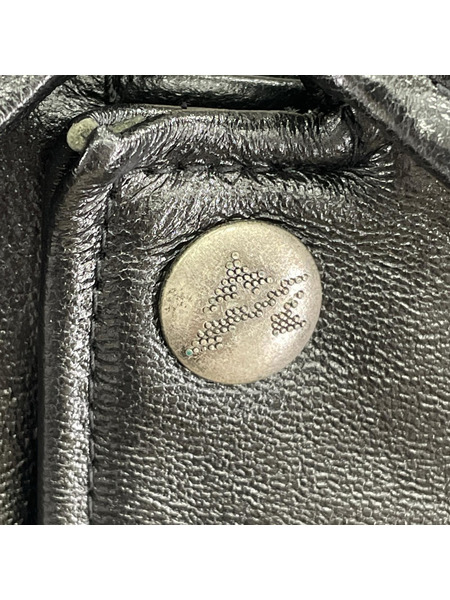 AVIREX レザージャケット VARSITY HI-ROLLERS  BLK XXL