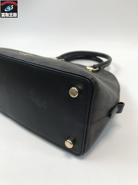 COACH コーチ 2558 シグネチャー ケイティ サッチェル  ハンドバッグ ショルダーバック ブラウン 茶