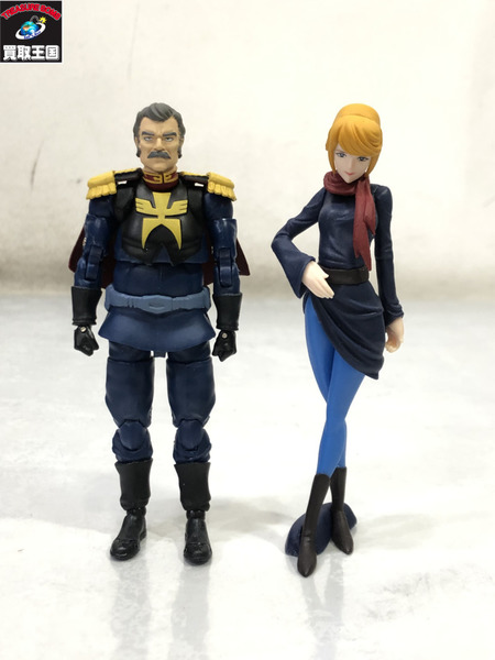 メーカー ガンダム G.M.G.機動戦士ガンダム ジオン公国軍07 ランバ・ラル＆クラウレ・ハモン[値下]