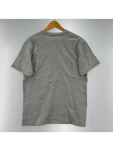 STUSSY プリントS/Sカットソー グレー L