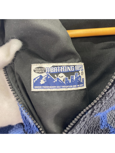 A BATHING APE ジャケット リバーシブルフリースパーカー M[値下]