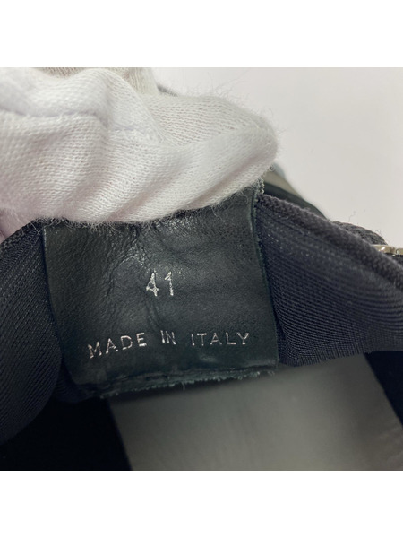 LARDINI スニーカー by YOSUKE AIZAWA 相澤陽介 レザー 41 黒