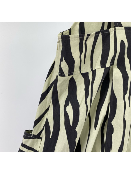 ノースリーブワンピース ETRE TOKYO ゼブラペイント N/Sワンピース (F)