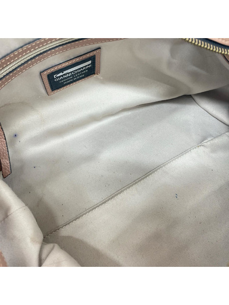 GIANNI CHIARINI ソノ他バッグ レザーバッグ/ピンク
