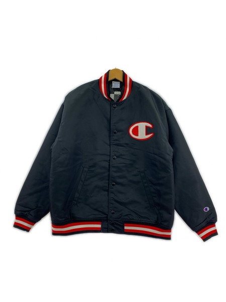 Champion ジャケット BASEBALL JACKET (M) 黒