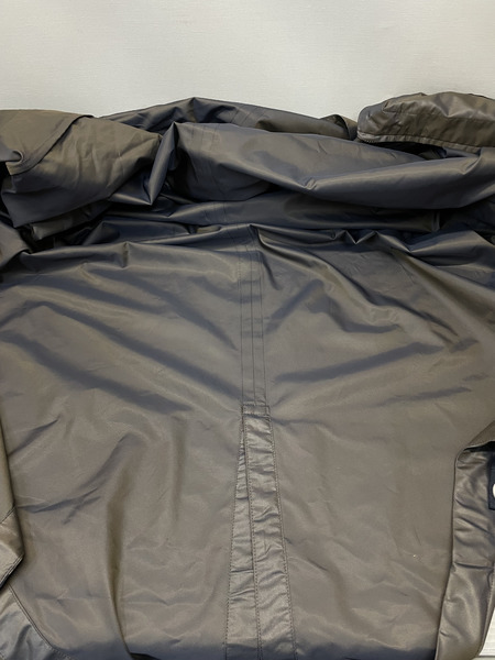 LOUIS VUITTON ロゴラインテープ ナイロンフーデッドコート 48 タマムシ RM181 FGX HEK98W