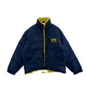 HELLY HANSEN ダウンジャケット 90s/リバーシブル/黄色/紺