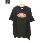 OLD・VINTAGE 半袖Tシャツ・カットソー 90s CELL Slo-Blo オルタナバンドTシャツ (L) ブラック[値下]