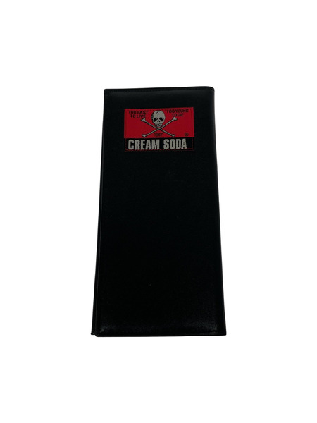 cream soda 長財布 二ツ折リ BLK