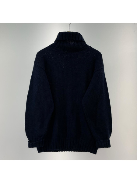 POLO RALPH LAUREN ニット・セーター クレスト タートルネックニット NVY (M)