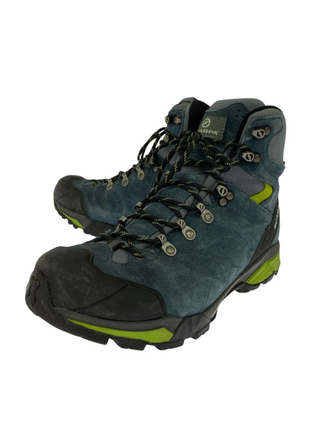 スニーカー SCARPA トレッキングシューズ 青  (43)