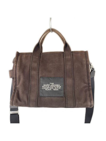 MARC JACOBS トートバッグ The Tote Bag Small Traveler Tote/ブラウン