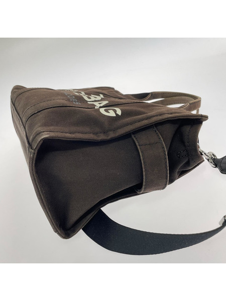 MARC JACOBS トートバッグ The Tote Bag Small Traveler Tote/ブラウン