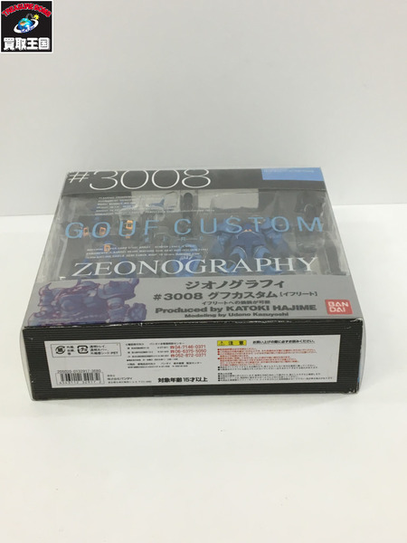 ジオノグラフィ グフ・カスタム ZEONOGRAPHY GOUF CUSTOM #3008