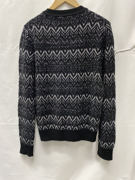 SAINT LAURENT 18AW ラメニット S 黒