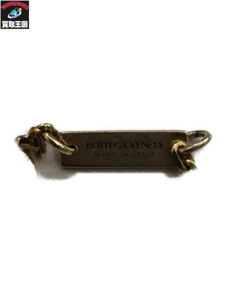 BOTTEGA VENETA SV925 コーティングスタンプ  ネックレス オレンジ[値下]