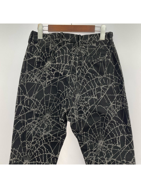 MASU FLOCKY WEB FLARE PANTS フロッキーウェブフレアパンツ 44 ブラック