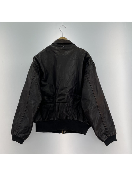 大きいサイズ【Aquascutum】極美品カウレザーライダース