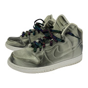 NIKE スニーカー CLOT DUNK HIGH SILVER FLIX