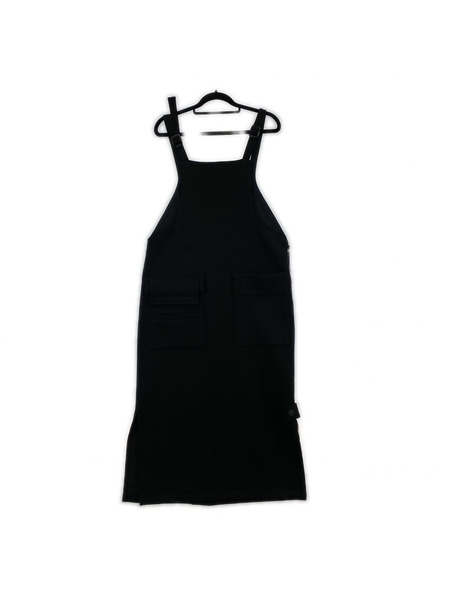nagonstans ダンボールエプロンスカートワンピース M 黒[値下]