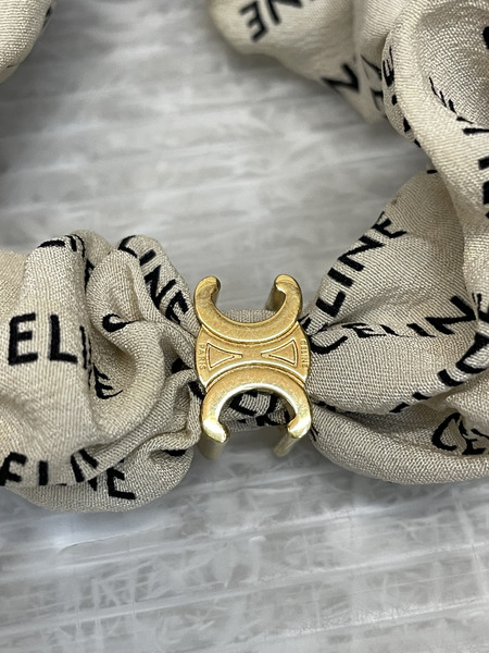 CELINE シュシュ レイユール ベージュ