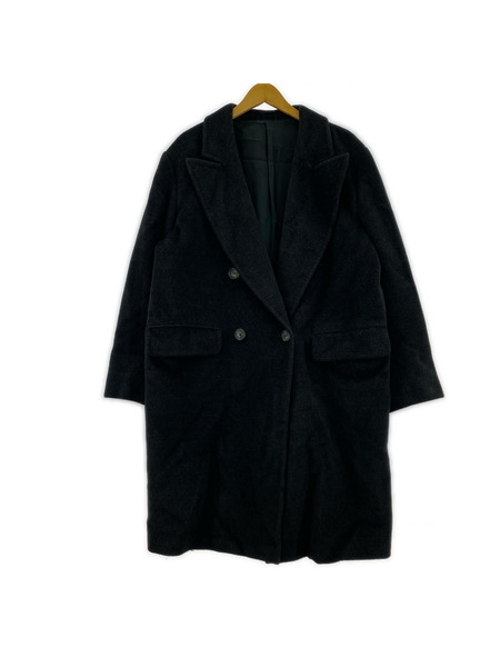 Max Mara ソノ他 カシミヤ混 コート 38 GRY
