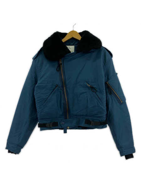 ジャケット カナダ軍 AIR FORCE フライトジャケット 青系[値下]