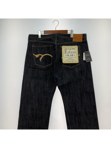 未使用 THE FLAT HEAD × R.J.B 110FXRZ デニム R.J.B（The Flat Head） 【60％OFF／定価32,000円】THE FLAT