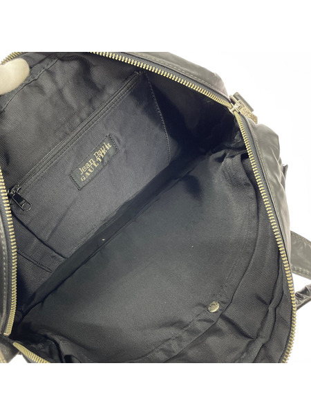 JEAN PAUL GAULTIER FEMME ソノ他バッグ ヘルメットバッグ レザー 黒