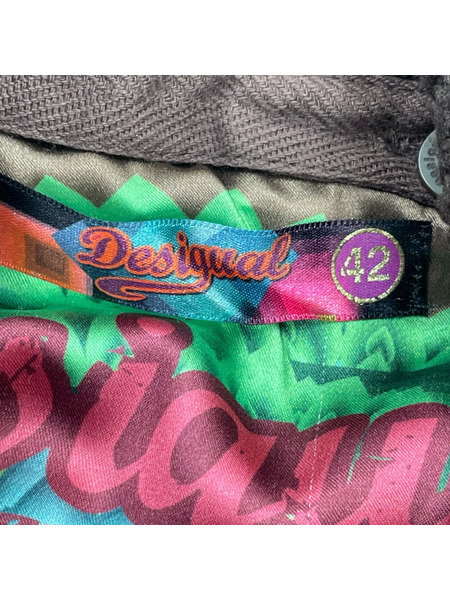 Desigual ジャケット パッチワークコート