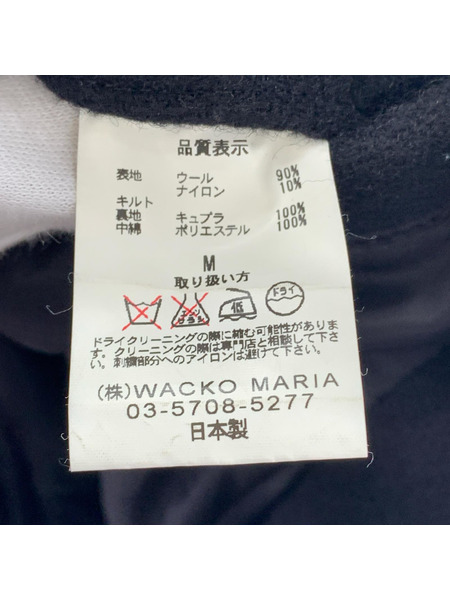 WACKO MARIA ジャケット メルトンジャケット 黒 (M)