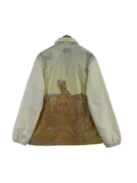 schott ジャケット コーチジャケット 白