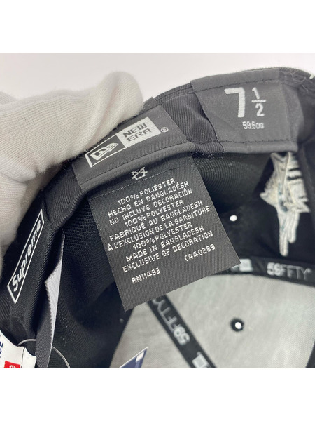 Supreme キャップ MLB TEAMS BOX LOGO NEW ERA STRIPE