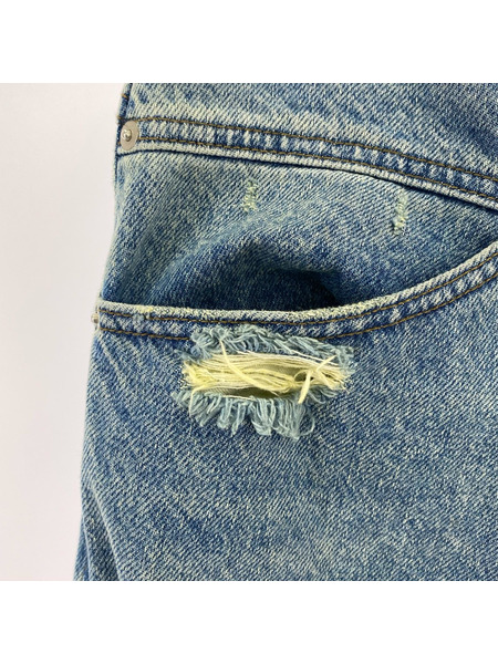 BREATH デニム・ジーンズ USED加工 デニムパンツ インディゴ W33[値下]