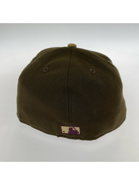 NEW ERA キャップ cooperstown 50th ANNIVERSARY 茶